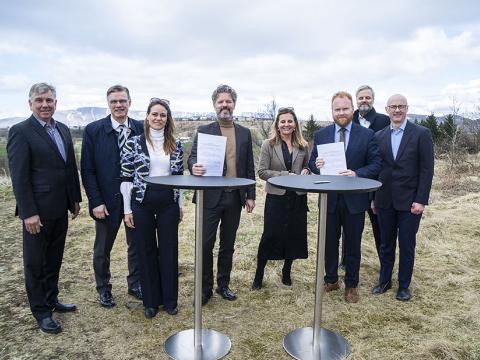Undirritun viljayfirlýsingar um uppbyggingu Keldnalands og Keldnaholts og flýtingu tveggja Borgarlínuleiða