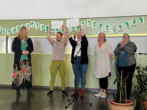 Klébergsskóli fær viðurkenningu - Græn skref