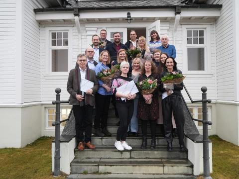 Viðurkenningarhafar tóku við viðurkenningum í Höfða. Ljósmyndari: Róbert Reynisson.