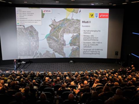 Fólk í bíósal