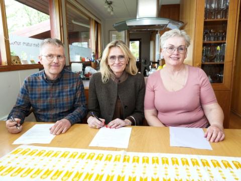 From the signing of the agreement with Gróðrarstöðin Mörk