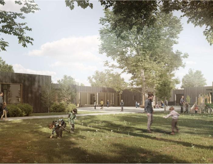 New preschool at Fossvogsblettur