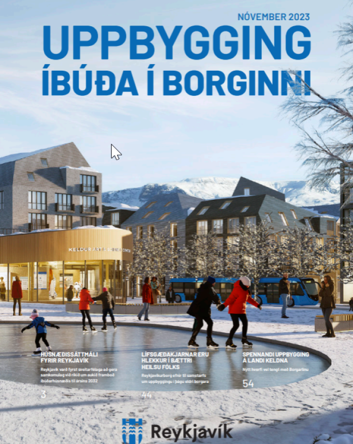 Forsíða blaðs - Uppbygging íbúða í borginni