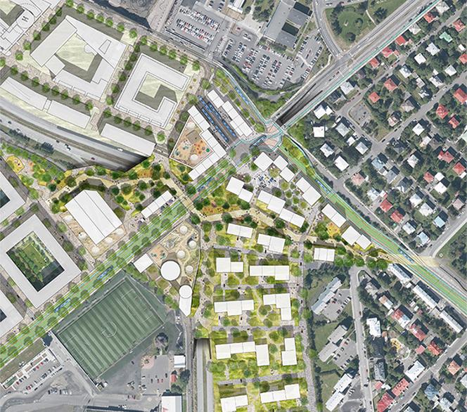 Overview image of Miklabraut.
