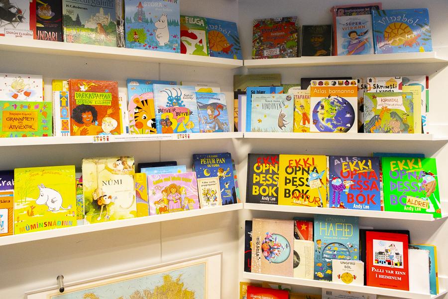 Books at Seljaborg.