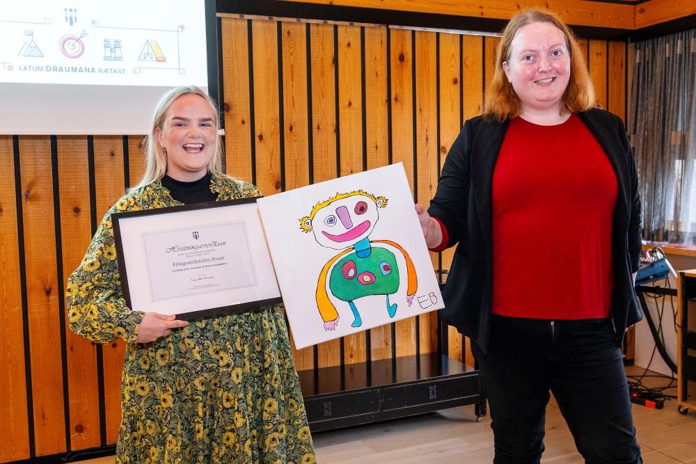 Hvatningarverðlaun fyrir frístundastarf 2023.