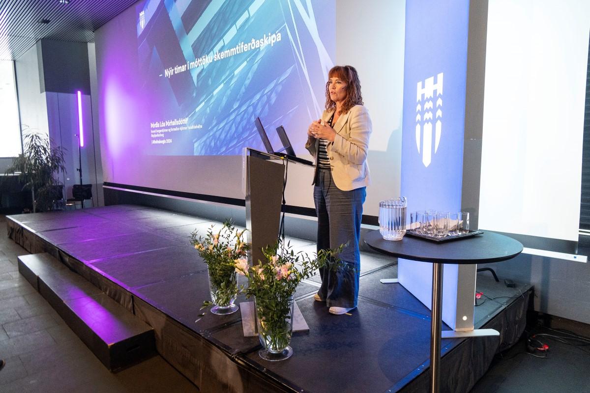 Þórdís Lóa Þórhallsdóttir, president of City Council and chair of the Associated Icelandic Ports board