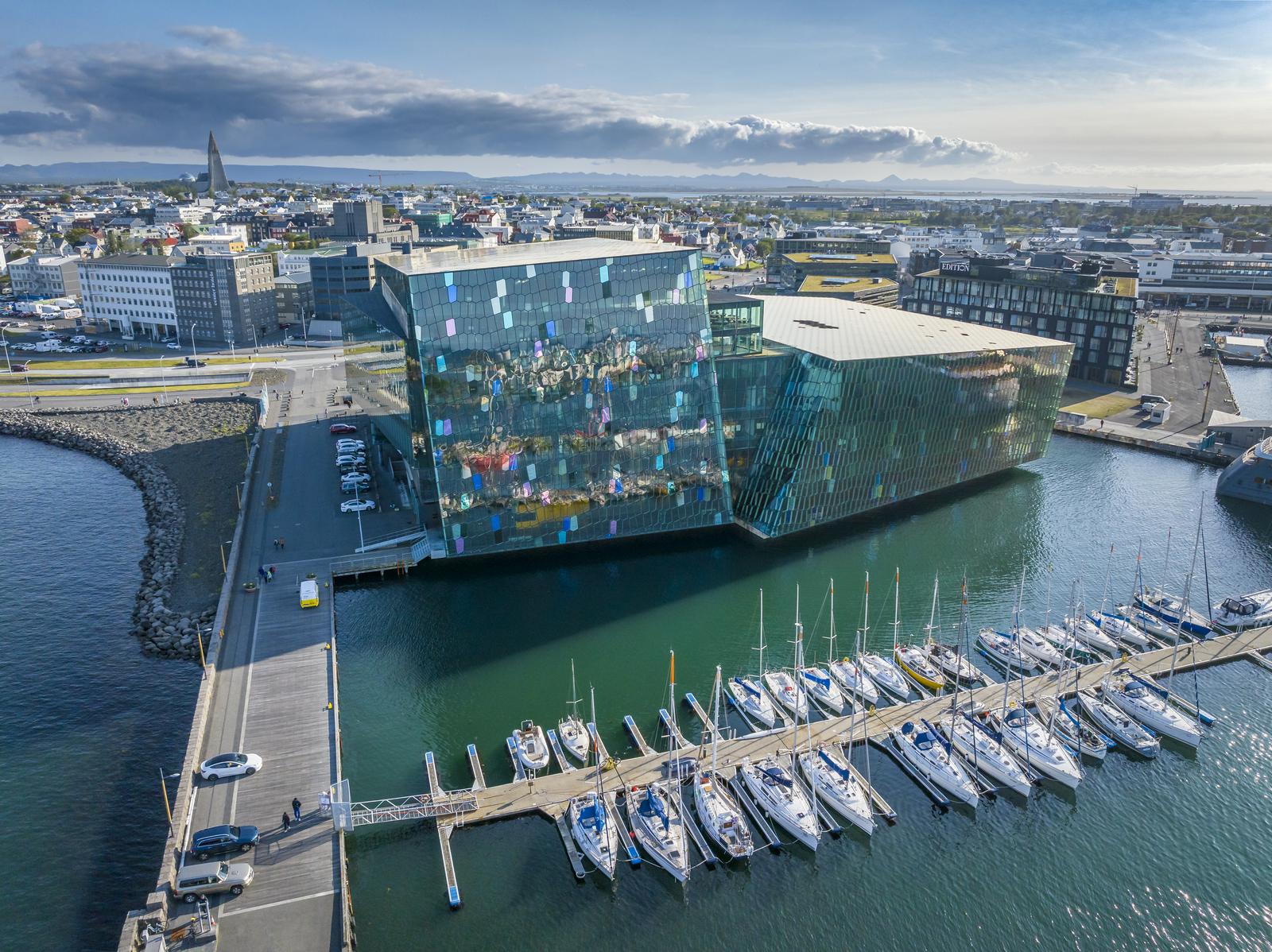 Harpa - Bílastæði í Hörpu