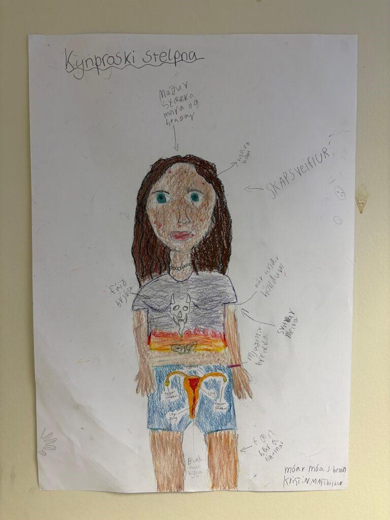 Artwork created by a student during Week6.