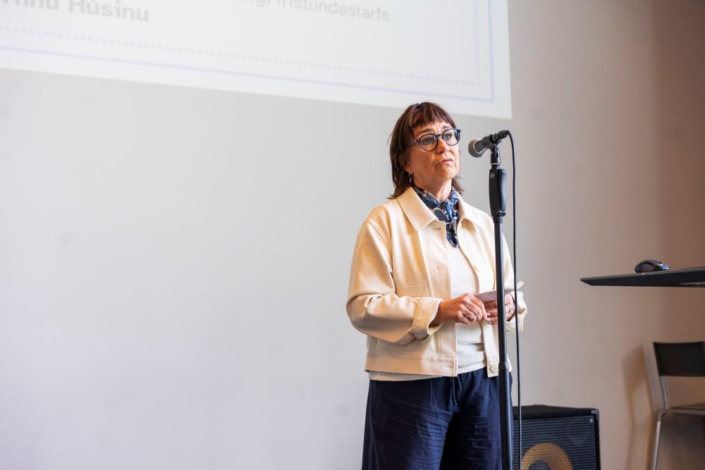 Frá uppskeruhátíðinni Höfuðið í bleyti
