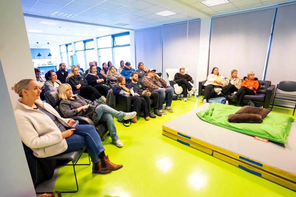 Frá uppskeruhátíðinni Höfuðið í bleyti