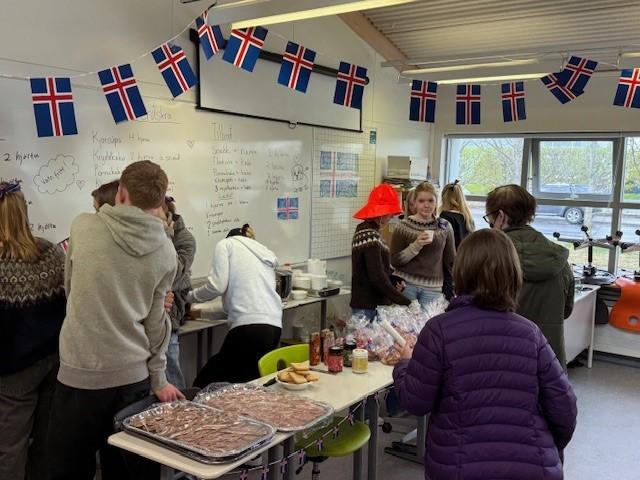 From charity day at Hagaskóli