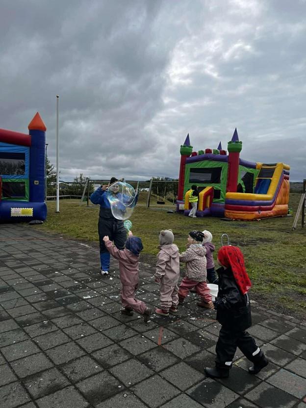 Summer celebration at Maríuborg preschool