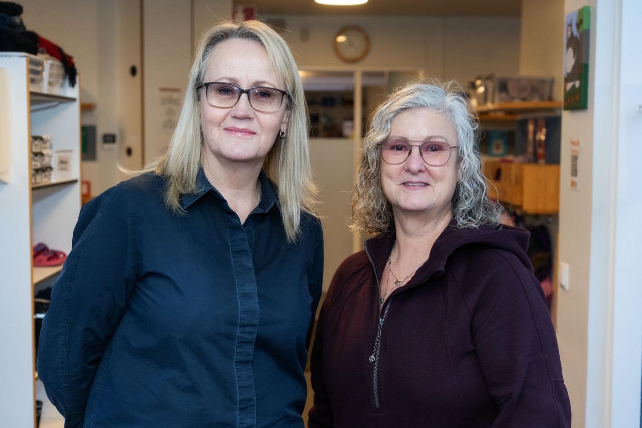 Helena Jónsdóttir and Anna Kristín Sigurbjörnsdóttir