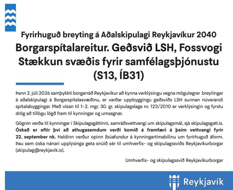 Auglýsing
