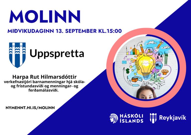 Molinn, fræðsla fyrir starfsfólk í skóla- og frístundastarfi