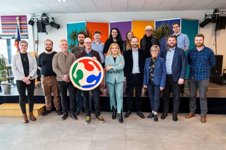 Stuðningur við FabLab - undirritun