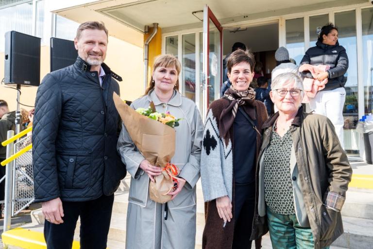 Steinn Jóhannsson, Erla Erlendsdóttir, Arndís Steinþórsdóttir and Helga Þórðardóttir.