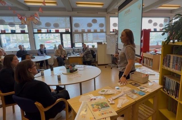 Icelandic Bridge workshops at Breiðholtsskóli
