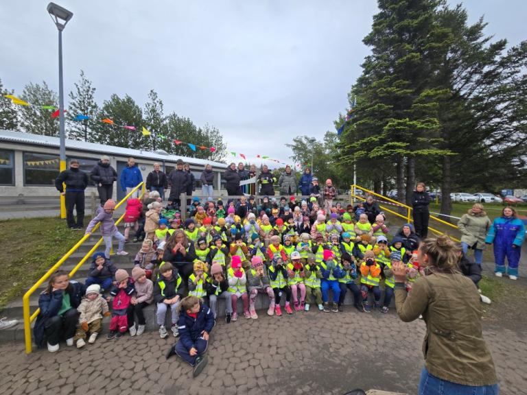 Summer celebration at Furuskógur.