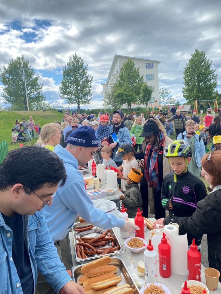 Summer celebration at Hagaborg.