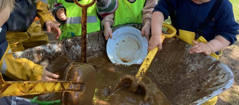 Summer celebration at Steinahlíð preschool