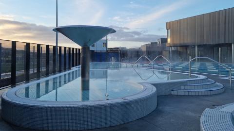 Wading pool at Dalslaug Pool