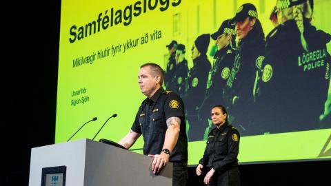 Unglingaþing í Hörpu 2023 um unglingamenningu.