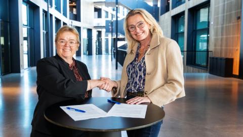 University of Iceland president and the mayor