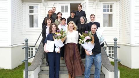 Presentation of Reykjavík City's Human Rights Award and Accessibility Award at Höfði today.