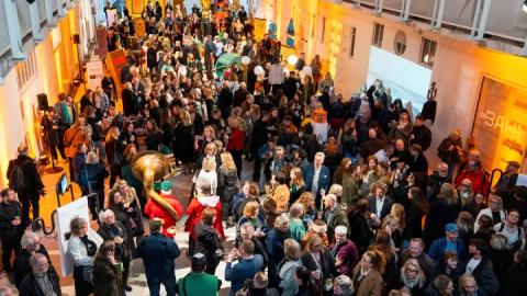 From the opening of DesignMarch 2025 at Hafnarhús Museum, Reykjavík Art Museum