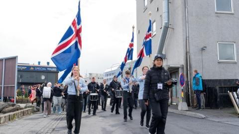 The Fishermen's Day parade