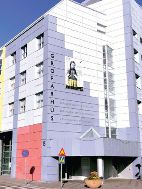 Borgarbókasafnið Grófinni.